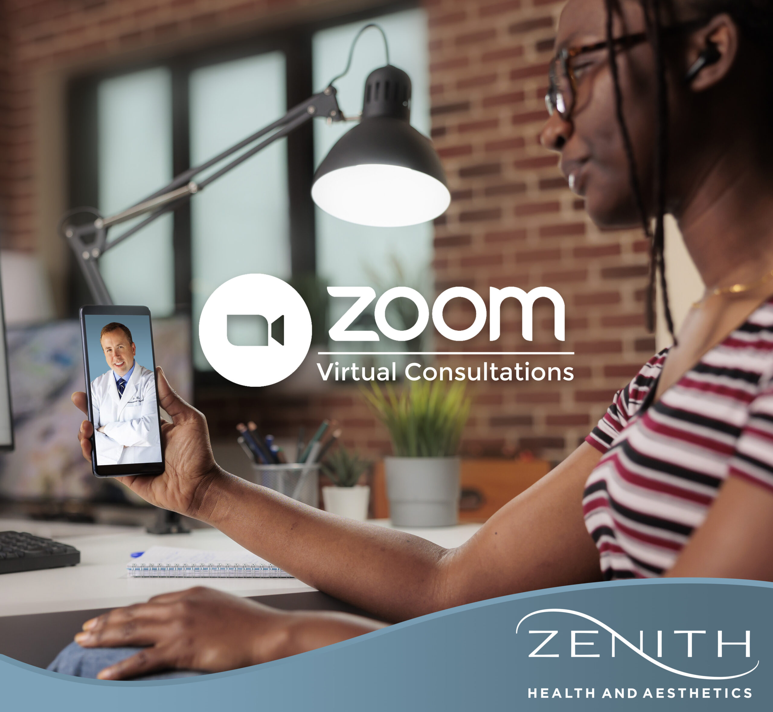 Zoom Virtual Consultation with Zenith Health and aesthetics